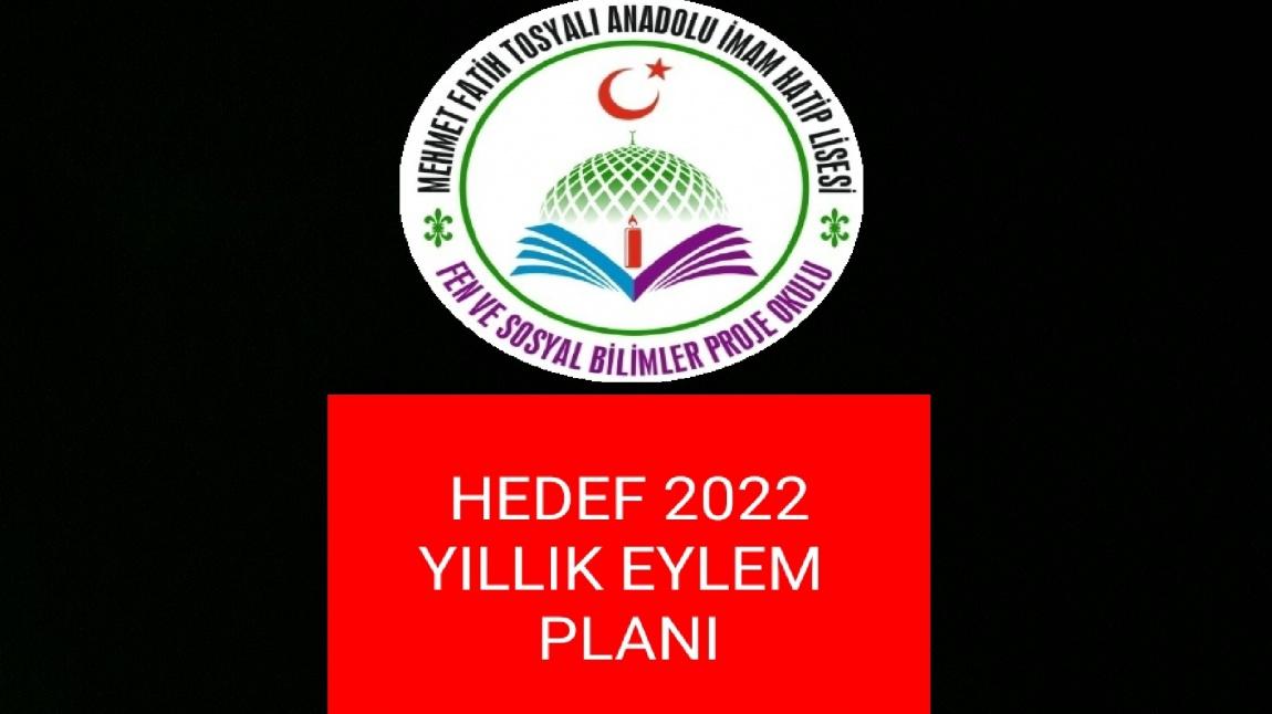 HEDEF 2022 YILLIK EYLEM PLANI